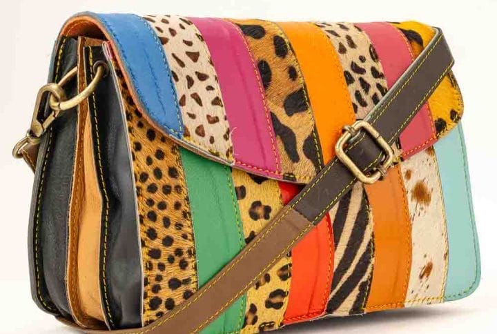 Kosaleather Rainbowfurr Crossbodybag
