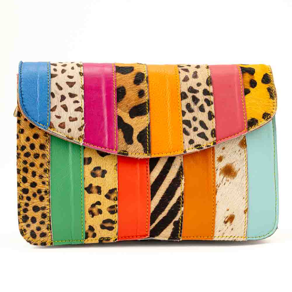 Kosaleather Rainbowfurr Crossbodybag