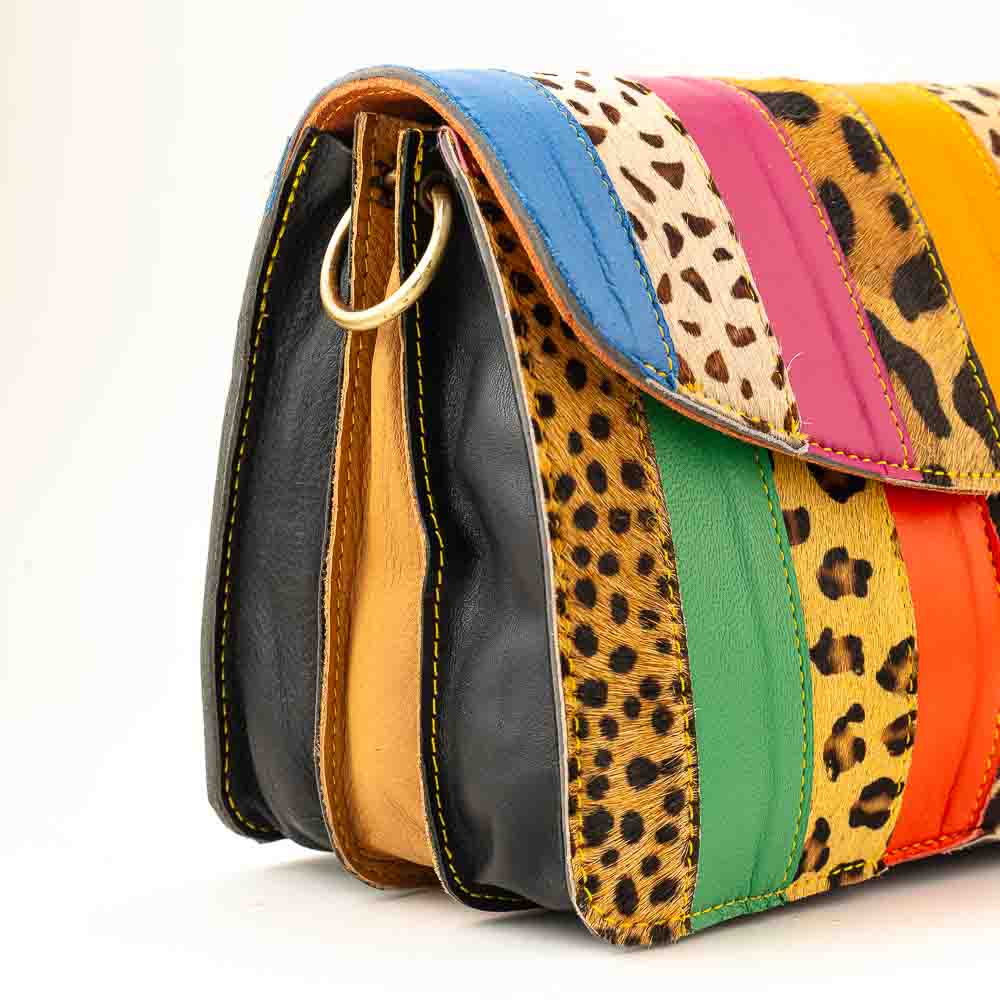 Kosaleather Rainbowfurr Crossbodybag