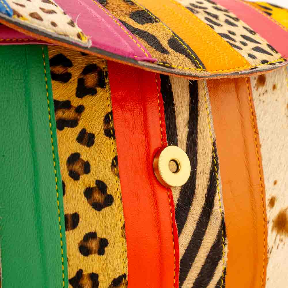 Kosaleather Rainbowfurr Crossbodybag