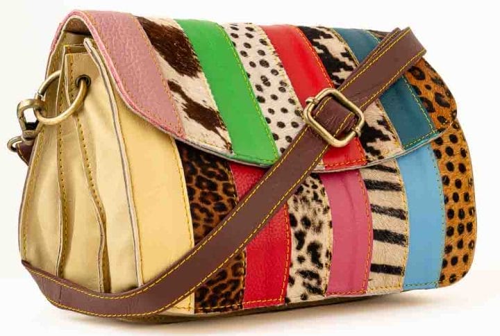 Kosaleather Rainbowfurr Crossbodybag