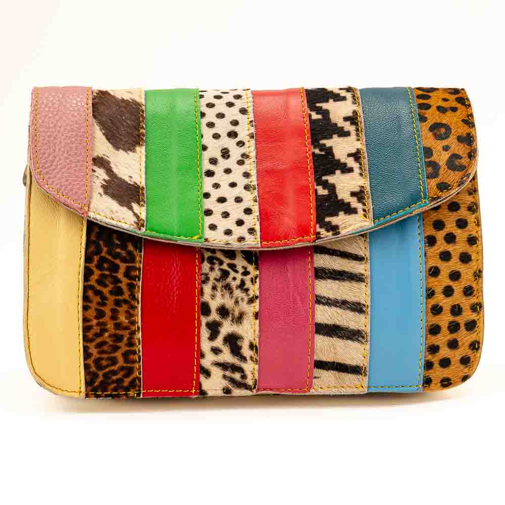 Kosaleather Rainbowfurr Crossbodybag