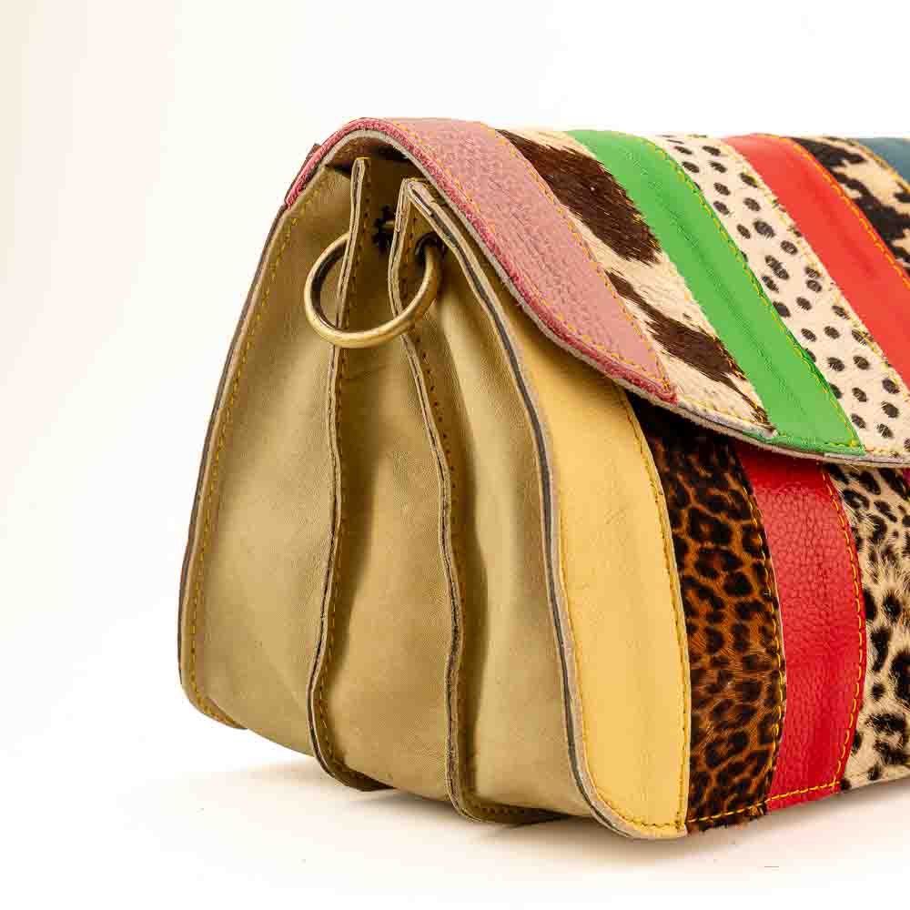 Kosaleather Rainbowfurr Crossbodybag