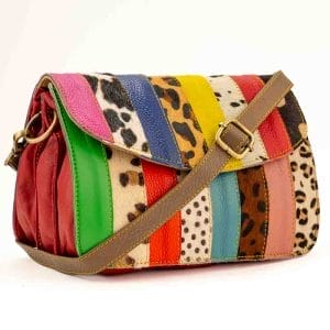 Kosaleather Rainbowfurr Crossbodybag