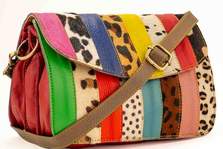 Kosaleather Rainbowfurr Crossbodybag