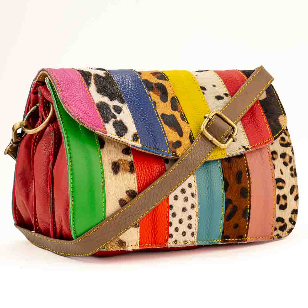 Kosaleather Rainbowfurr Crossbodybag
