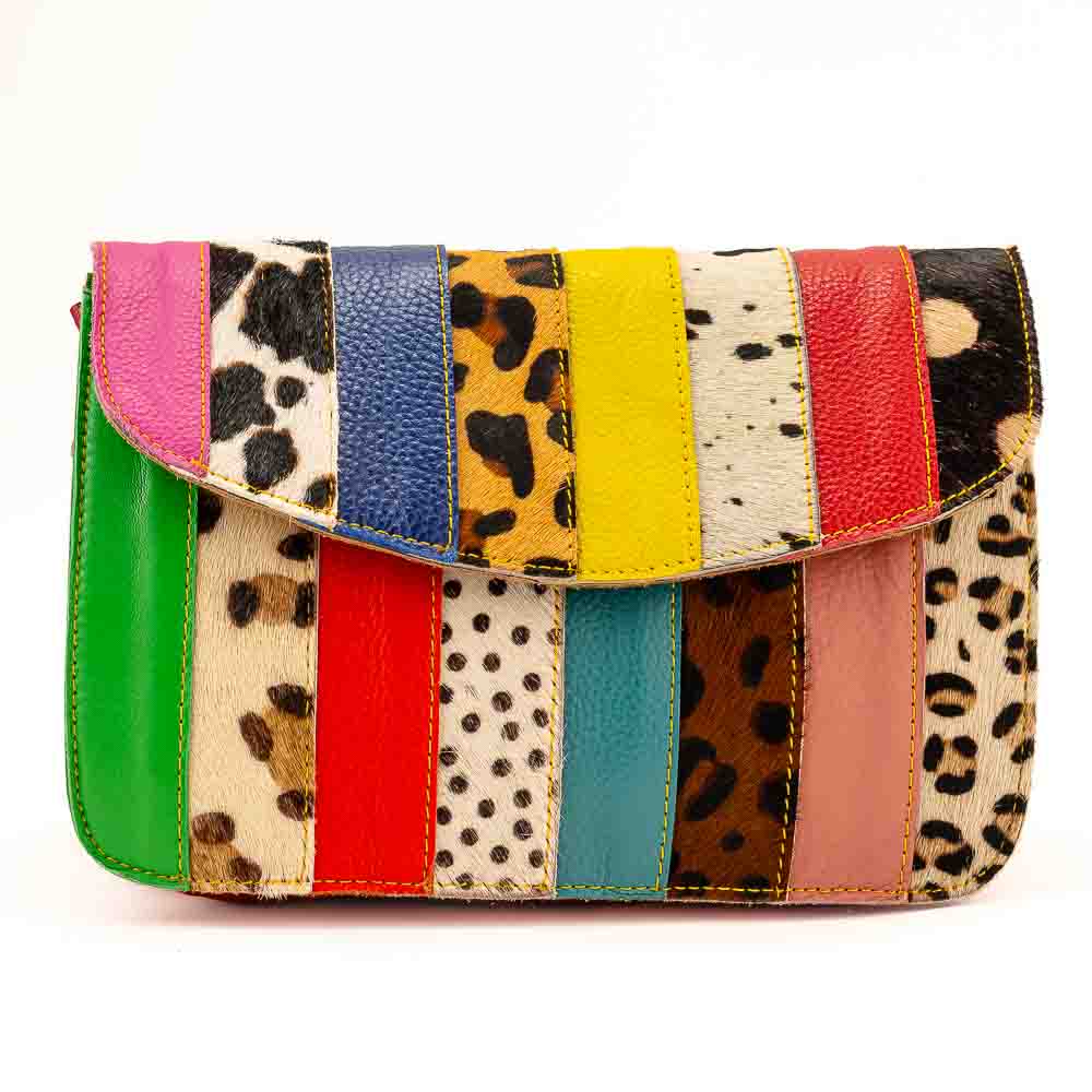 Kosaleather Rainbowfurr Crossbodybag