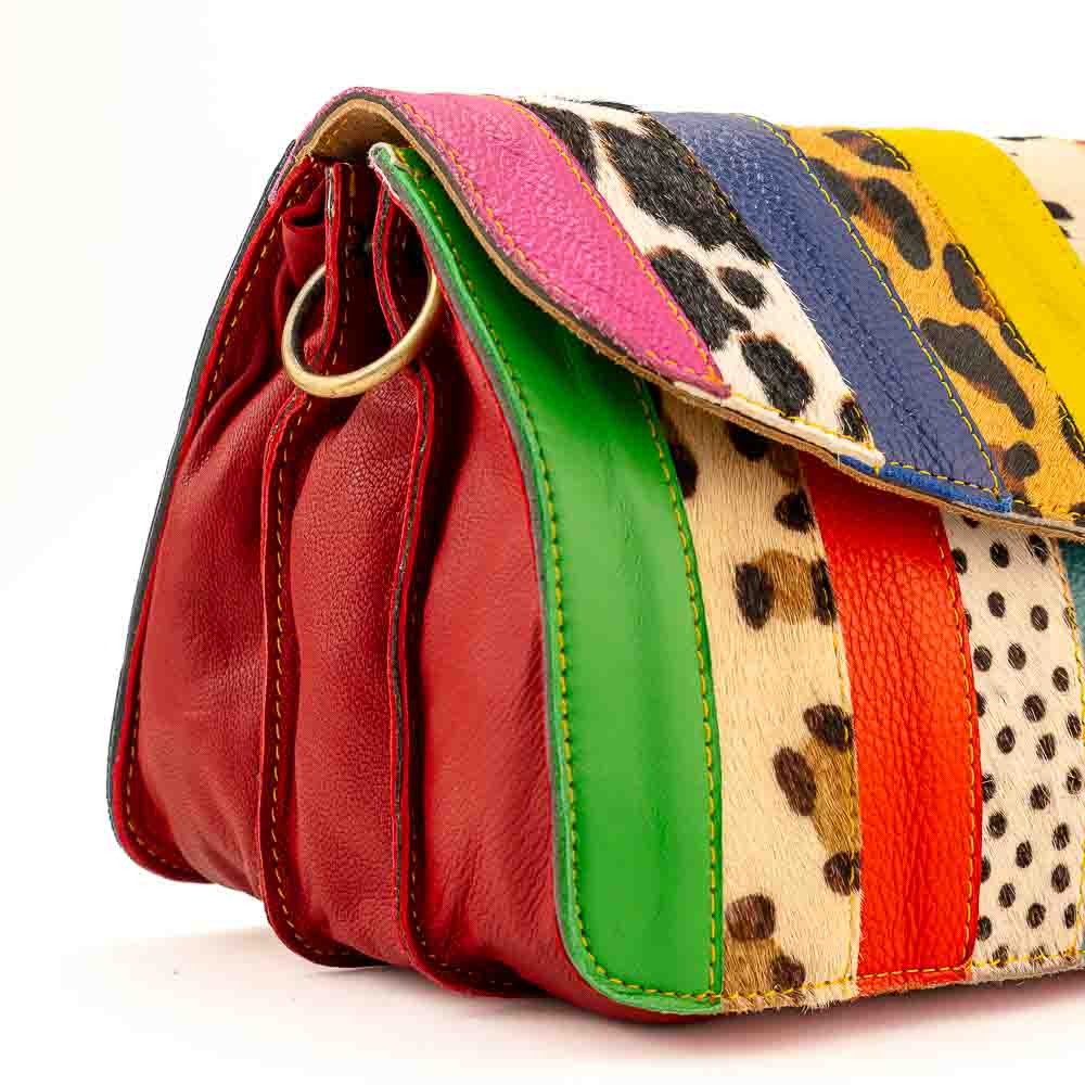 Kosaleather Rainbowfurr Crossbodybag