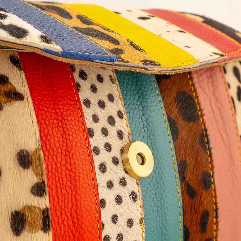 Kosaleather Rainbowfurr Crossbodybag