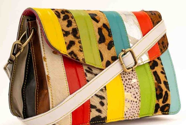 Kosaleather Rainbowfurr Crossbodybag