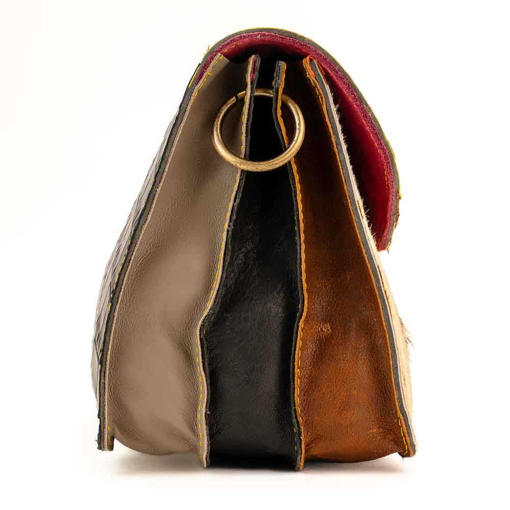 Kosaleather Rainbowfurr Crossbodybag