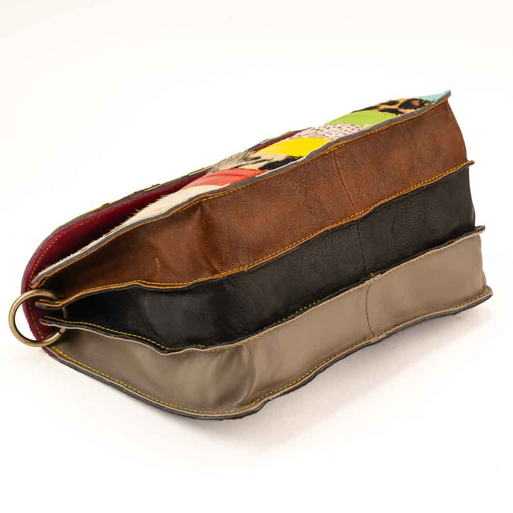 Kosaleather Rainbowfurr Crossbodybag