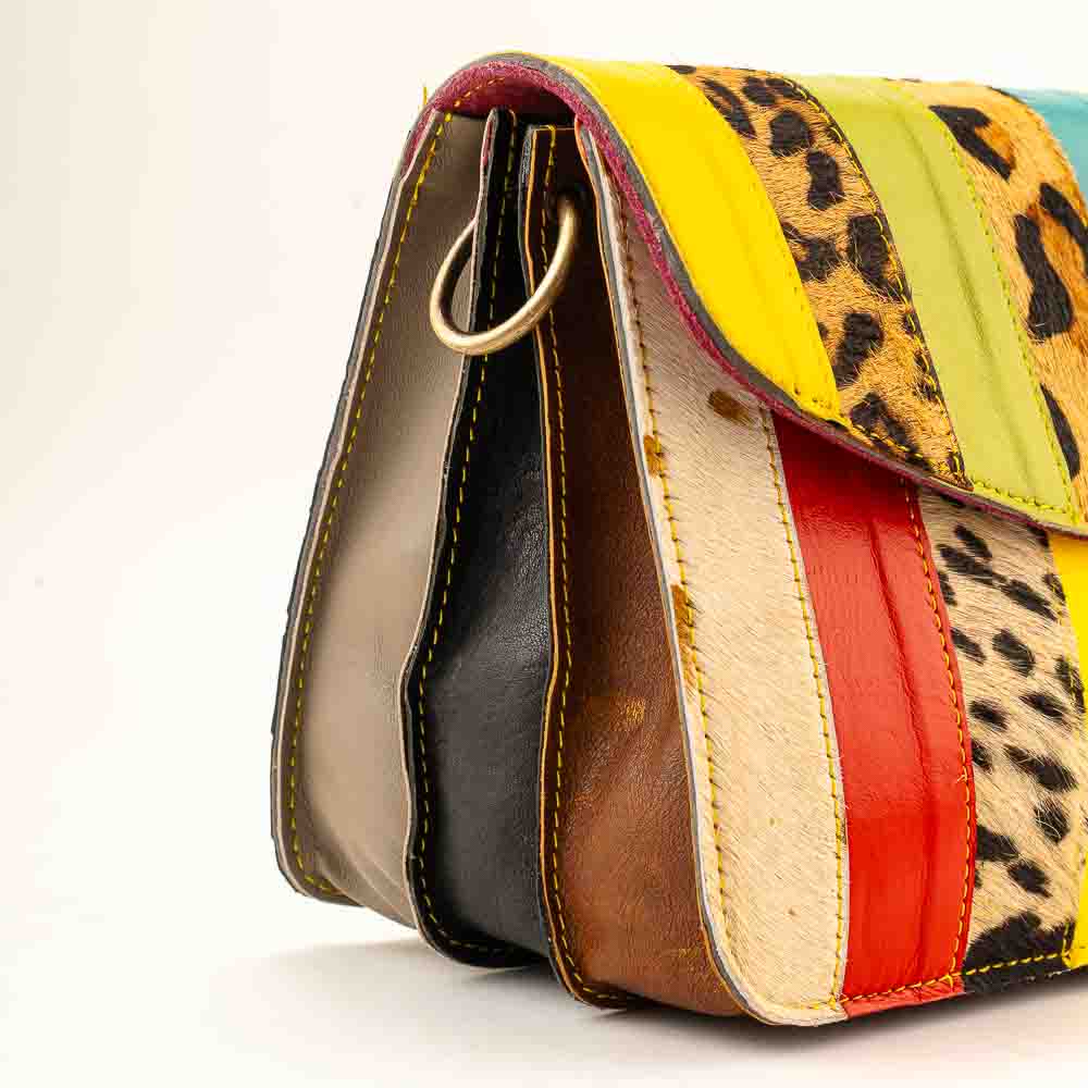 Kosaleather Rainbowfurr Crossbodybag