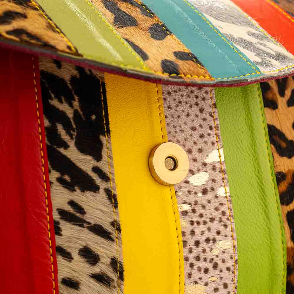 Kosaleather Rainbowfurr Crossbodybag