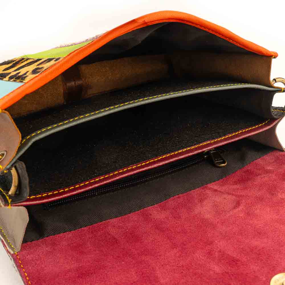 Kosaleather Rainbowfurr Crossbodybag