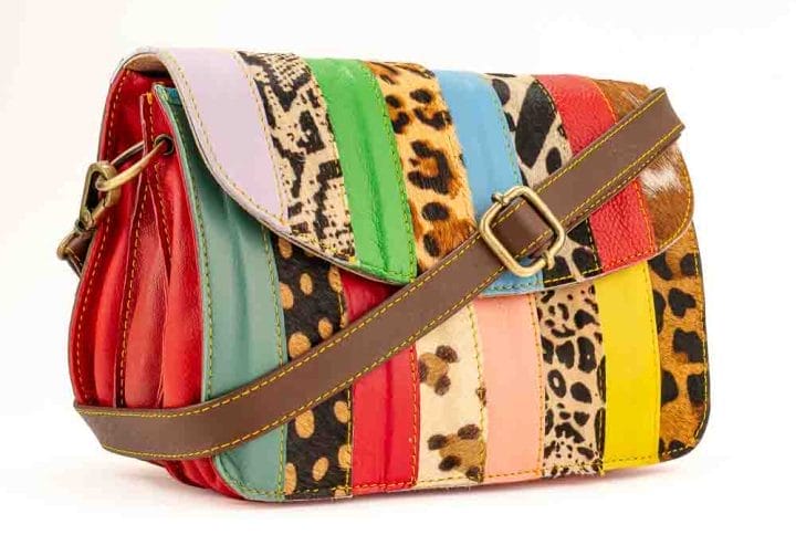 Kosaleather Rainbowfurr Crossbodybag