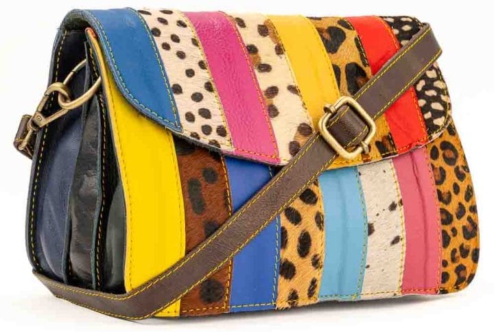 Kosaleather Rainbowfurr Crossbodybag