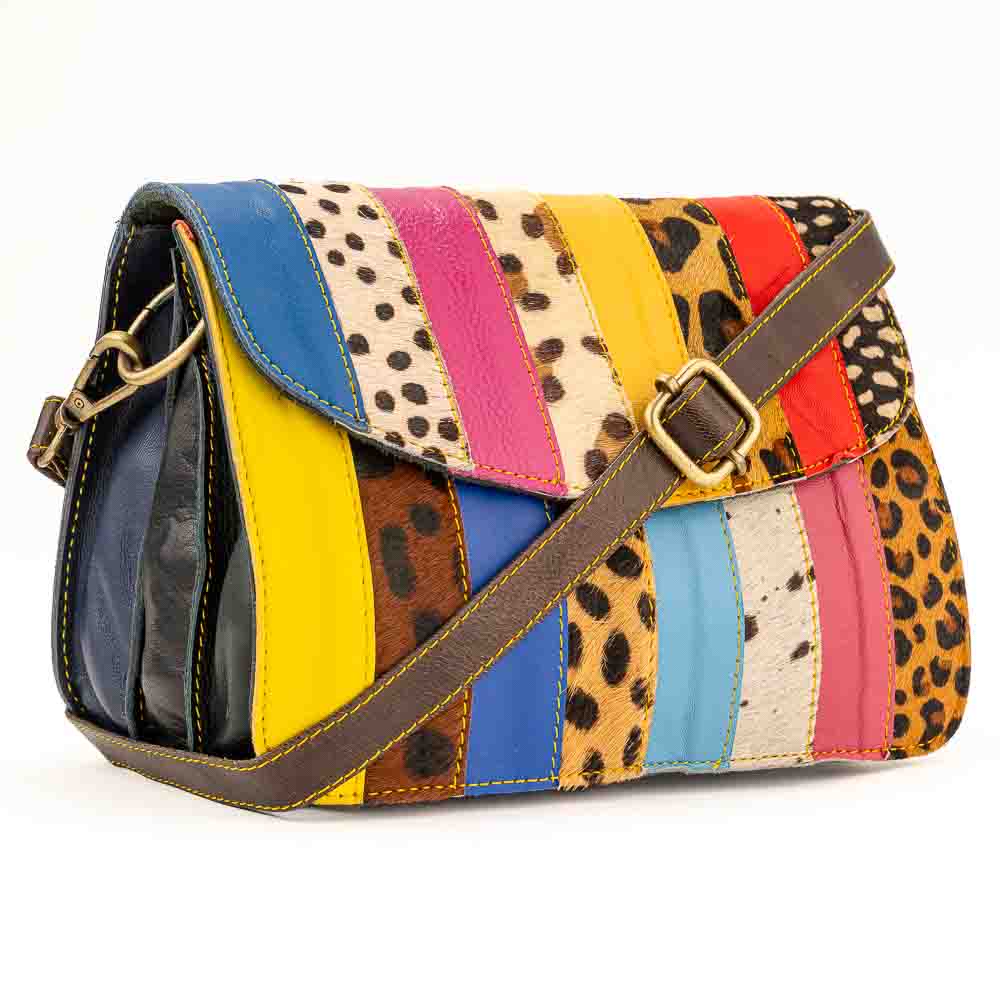 Kosaleather Rainbowfurr Crossbodybag