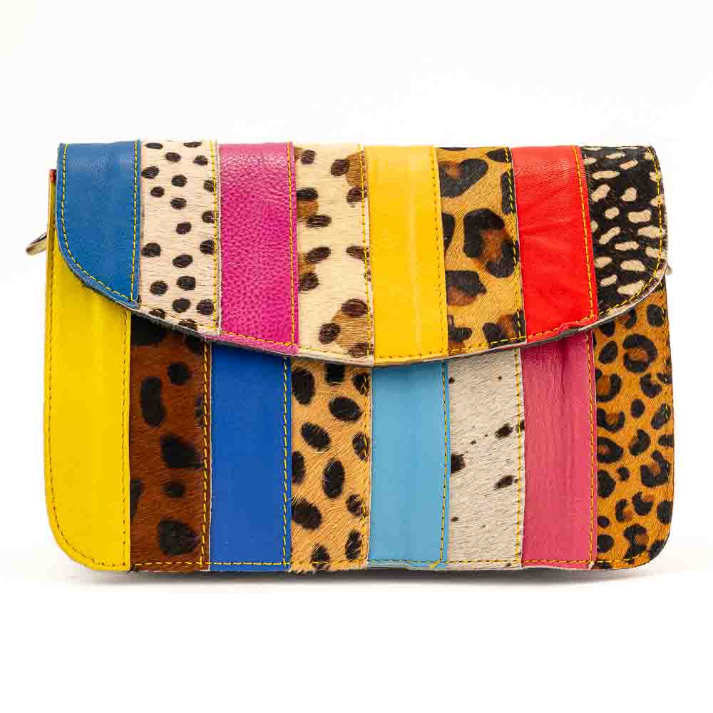 Kosaleather Rainbowfurr Crossbodybag