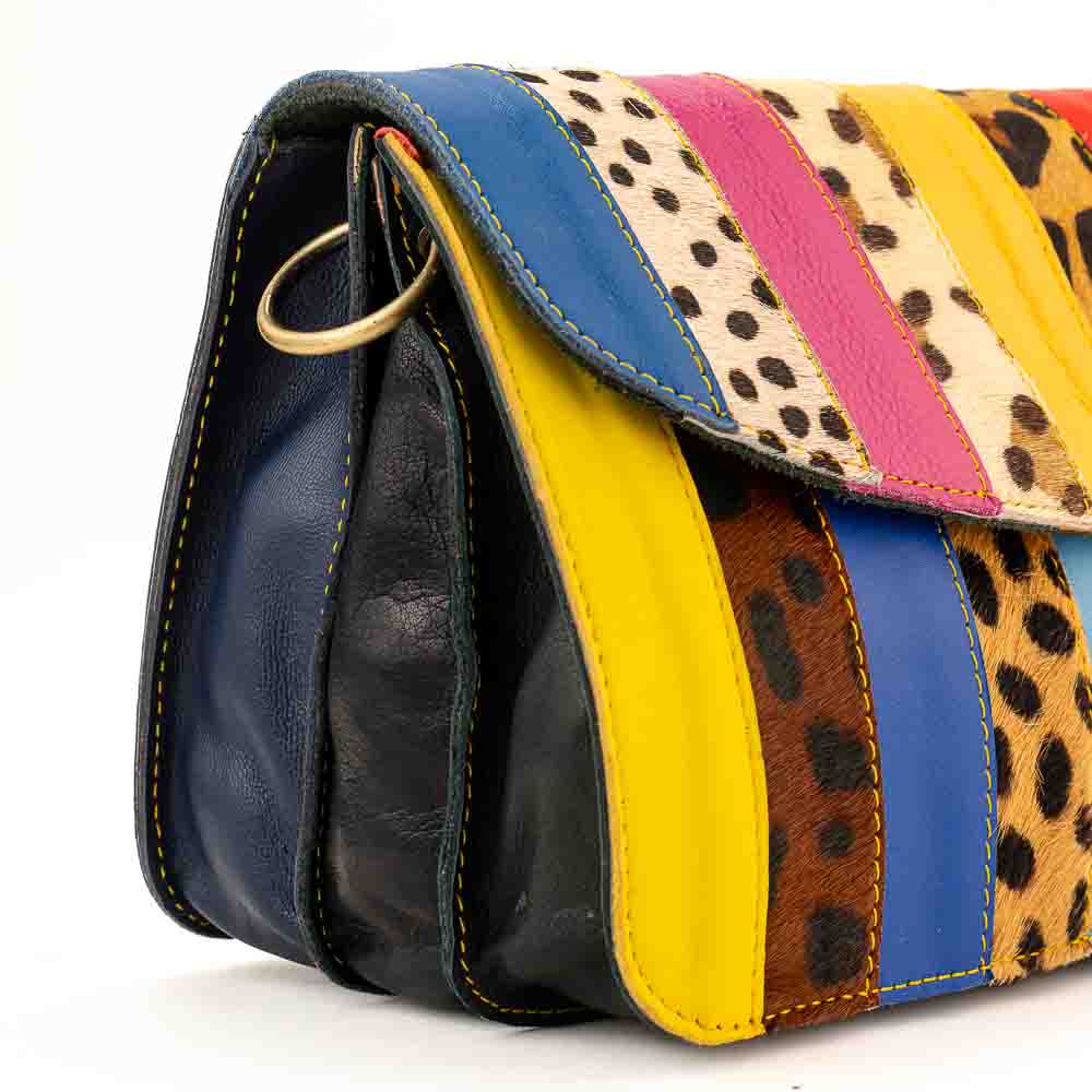 Kosaleather Rainbowfurr Crossbodybag