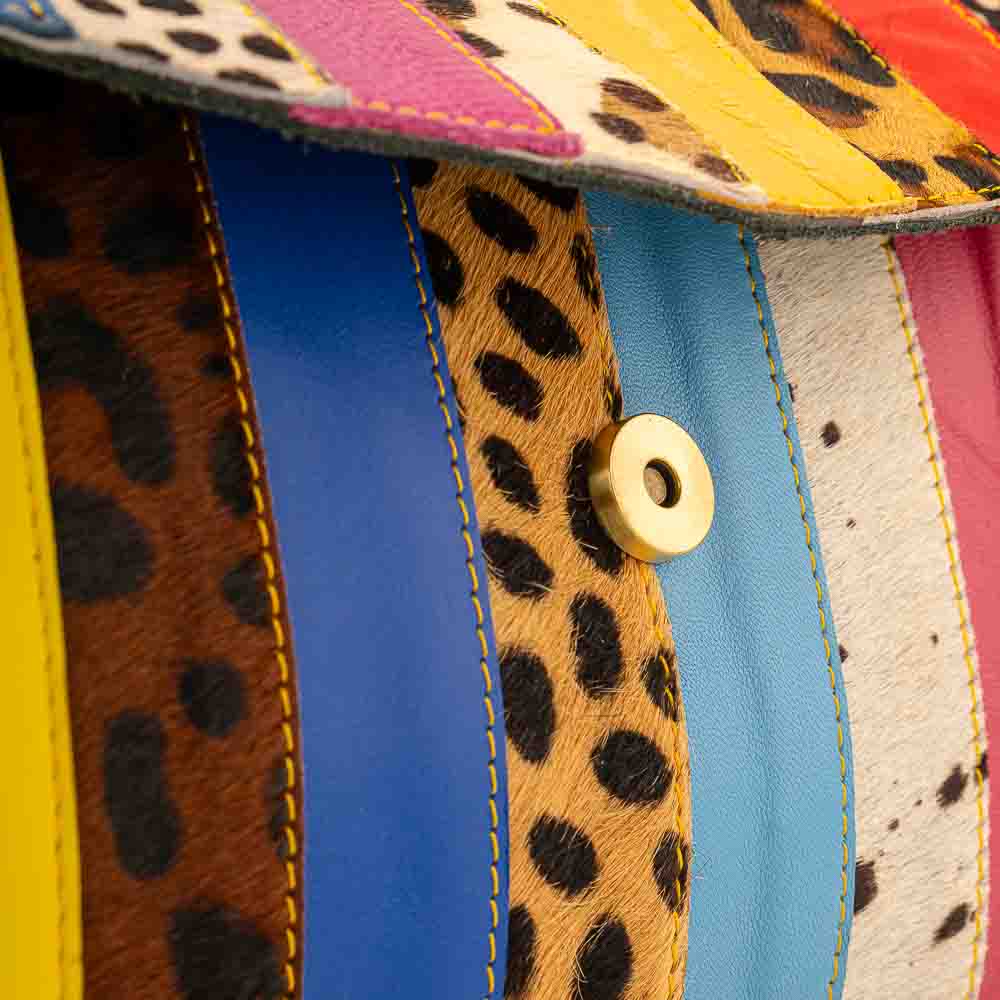 Kosaleather Rainbowfurr Crossbodybag