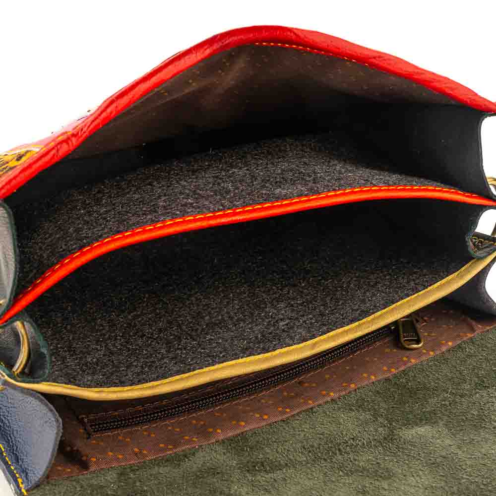 Kosaleather Rainbowfurr Crossbodybag