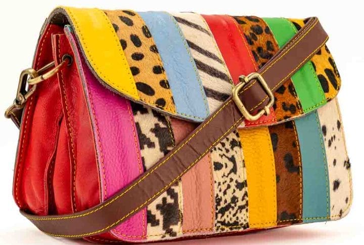 Kosaleather Rainbowfurr Crossbodybag