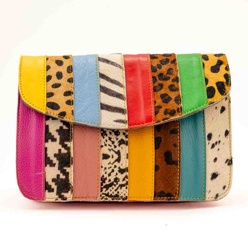 Kosaleather Rainbowfurr Crossbodybag