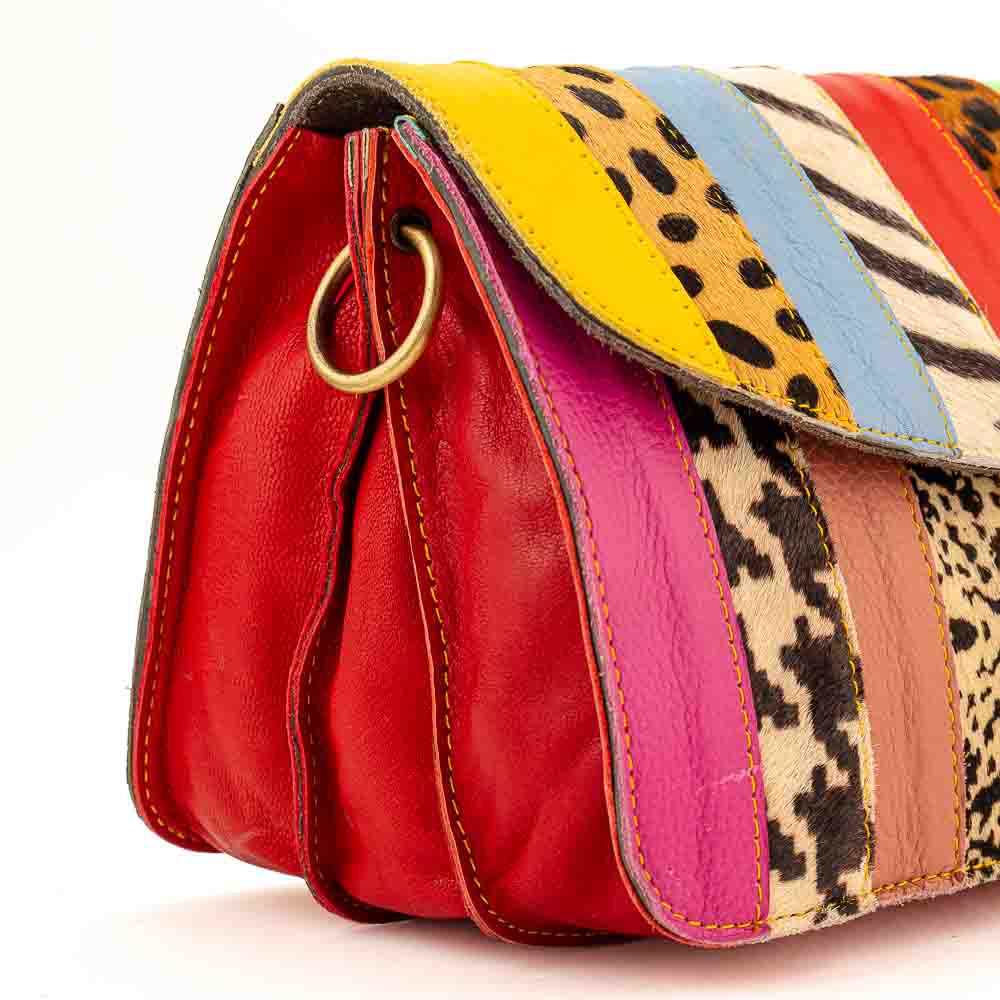 Kosaleather Rainbowfurr Crossbodybag
