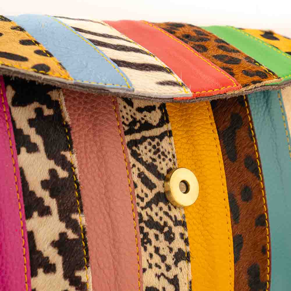 Kosaleather Rainbowfurr Crossbodybag