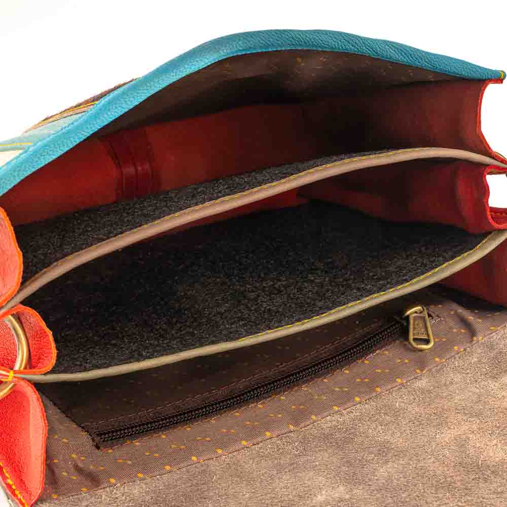 Kosaleather Rainbowfurr Crossbodybag