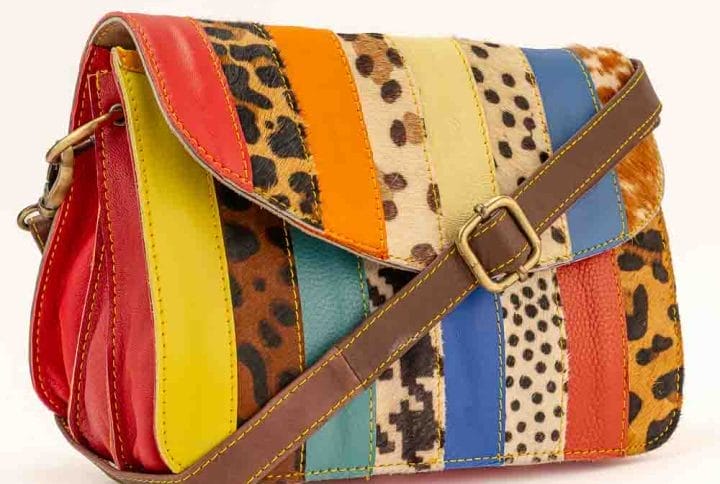 Kosaleather Rainbowfurr Crossbodybag