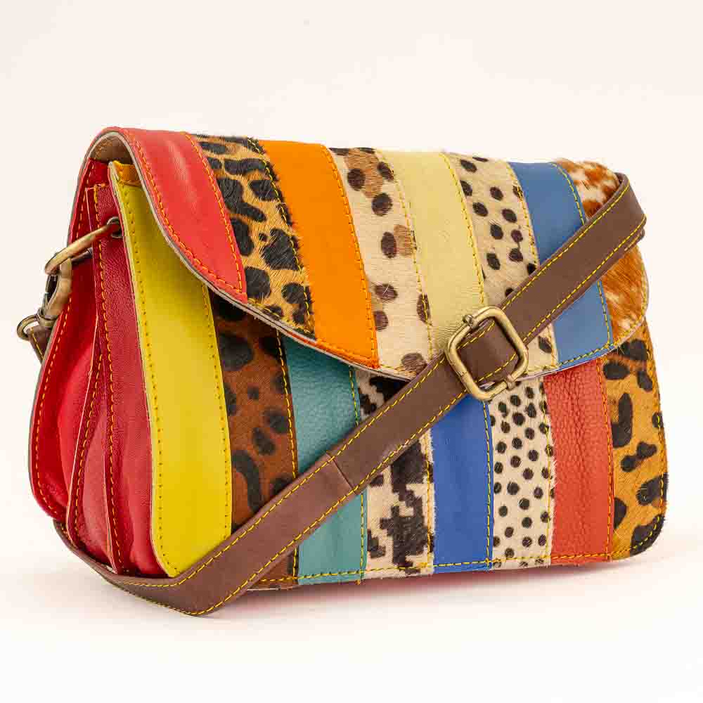 Kosaleather Rainbowfurr Crossbodybag