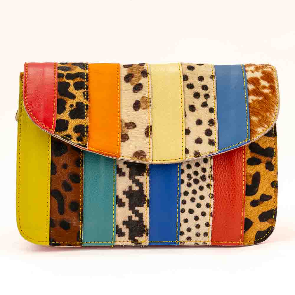 Kosaleather Rainbowfurr Crossbodybag