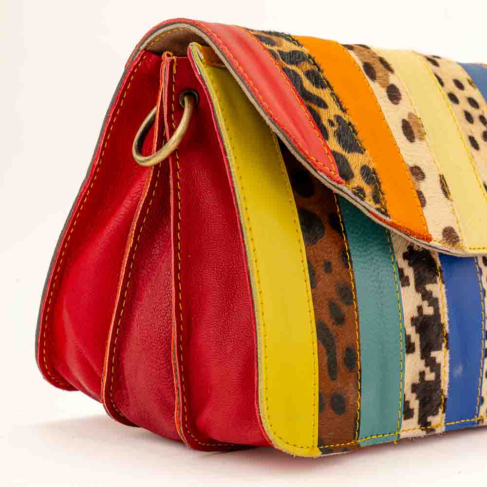 Kosaleather Rainbowfurr Crossbodybag