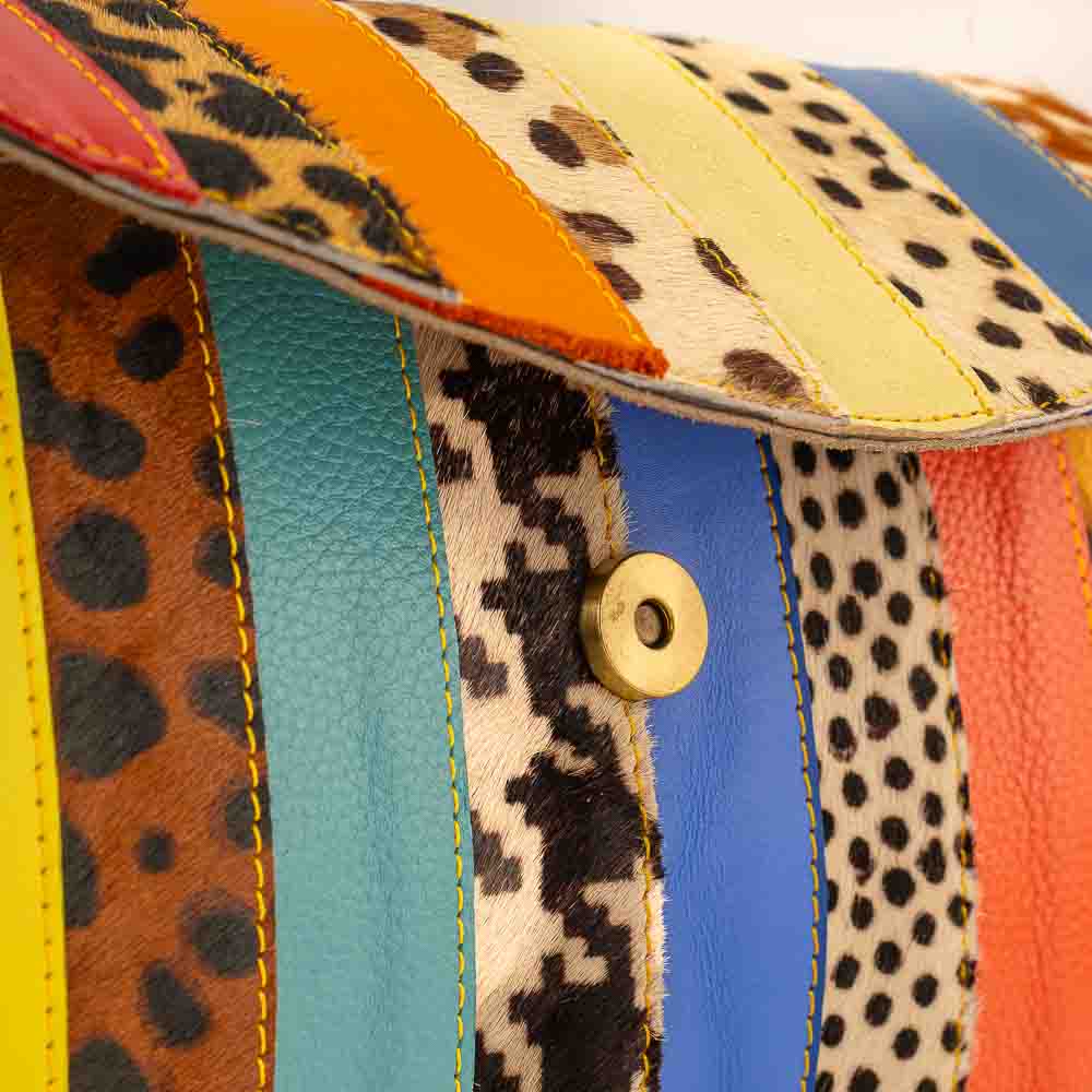Kosaleather Rainbowfurr Crossbodybag