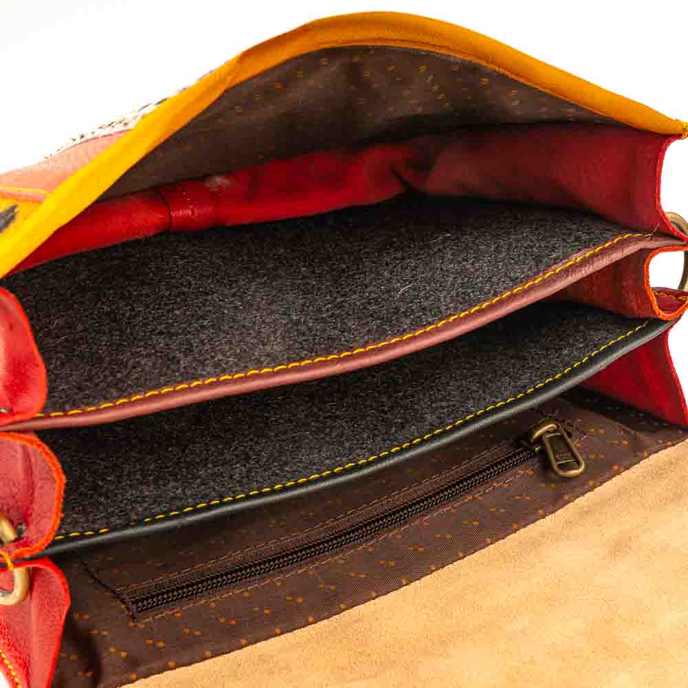 Kosaleather Rainbowfurr Crossbodybag