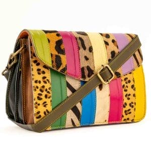Kosaleather Rainbowfurr Crossbodybag