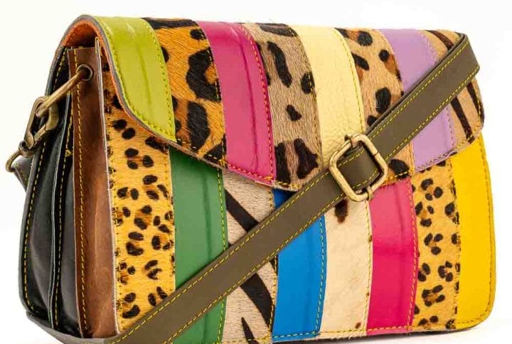 Kosaleather Rainbowfurr Crossbodybag