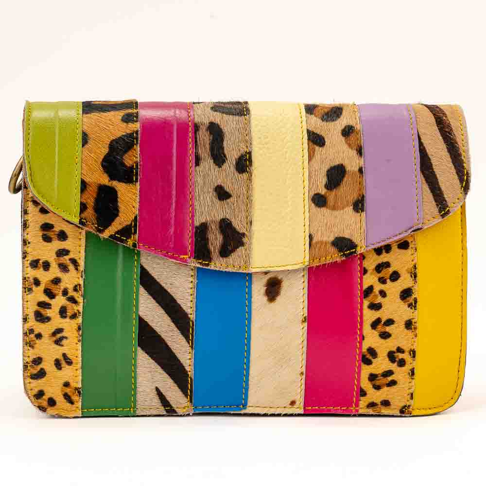 Kosaleather Rainbowfurr Crossbodybag