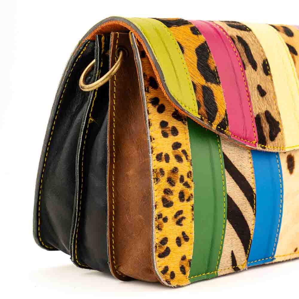 Kosaleather Rainbowfurr Crossbodybag