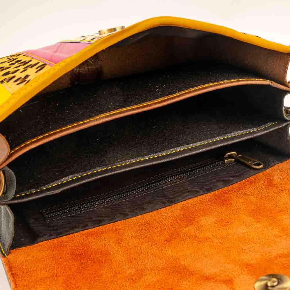 Kosaleather Rainbowfurr Crossbodybag
