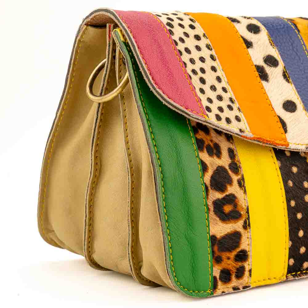 Kosaleather Rainbowfurr Crossbodybag