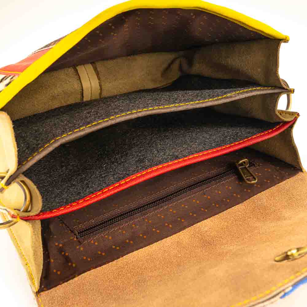 Kosaleather Rainbowfurr Crossbodybag
