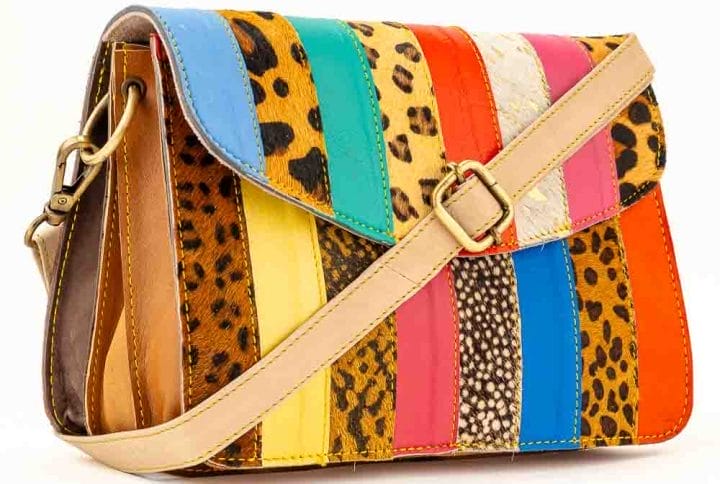 Kosaleather Rainbowfurr Crossbodybag