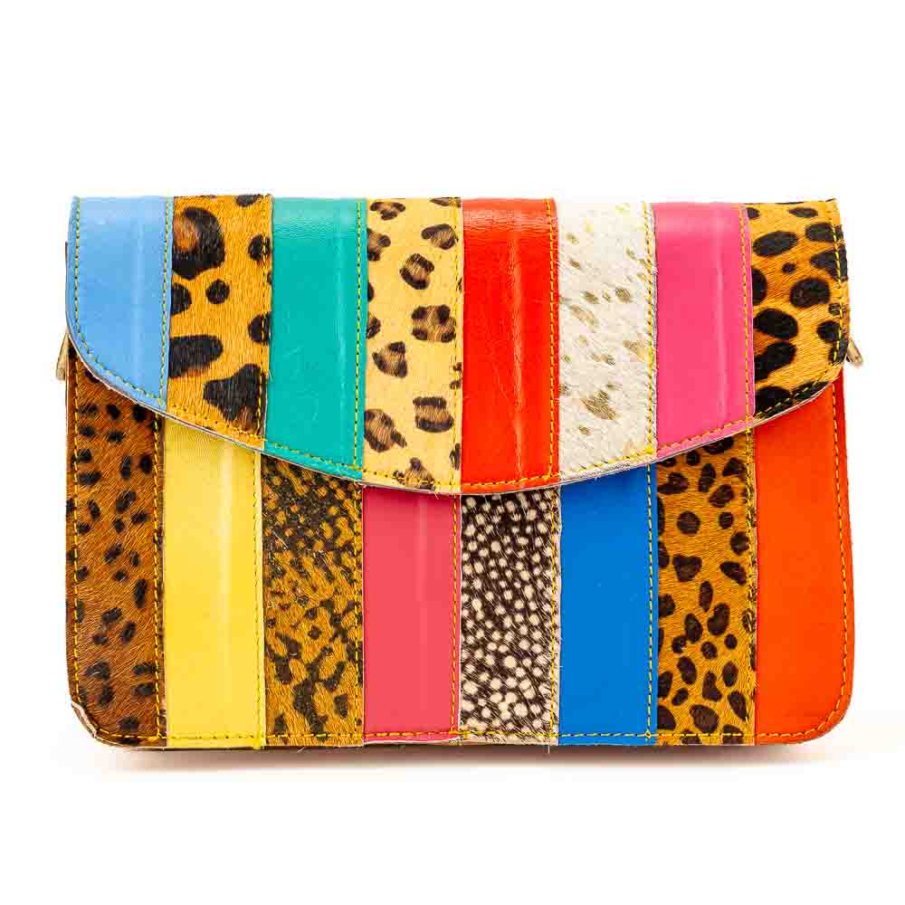 Kosaleather Rainbowfurr Crossbodybag