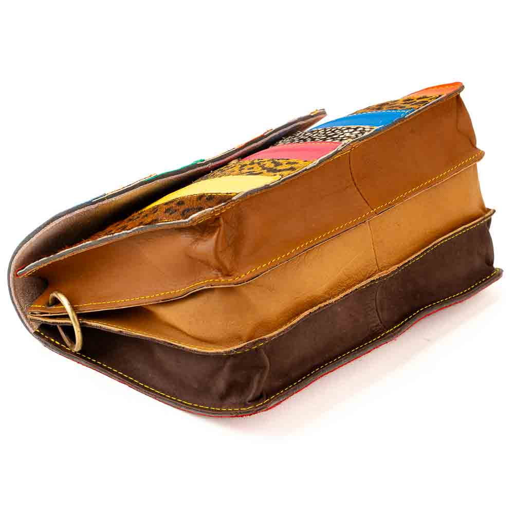 Kosaleather Rainbowfurr Crossbodybag