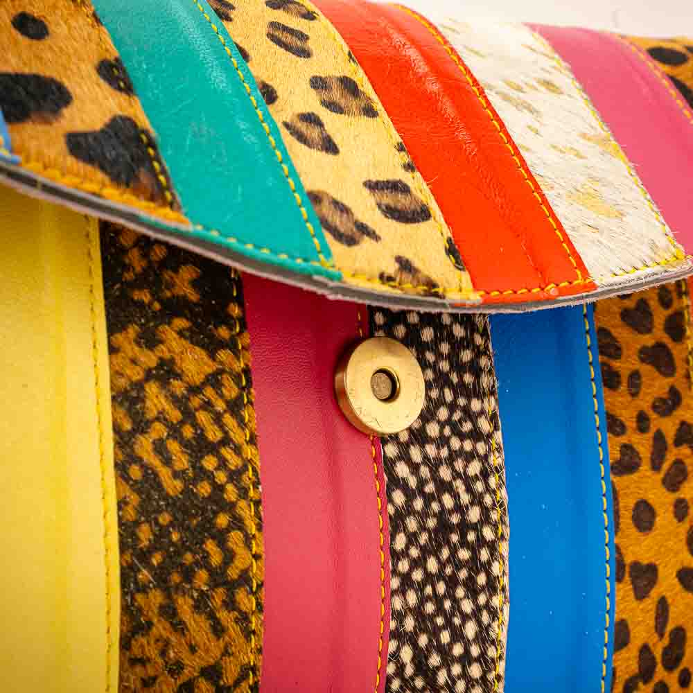 Kosaleather Rainbowfurr Crossbodybag