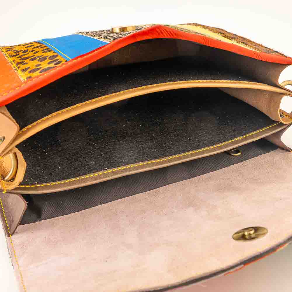 Kosaleather Rainbowfurr Crossbodybag