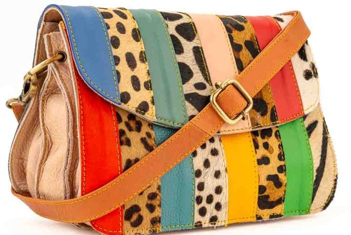Kosaleather Rainbowfurr Crossbodybag